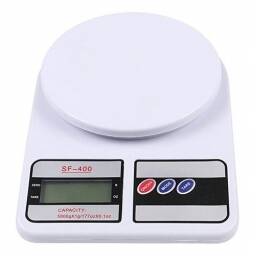 BALANZA DIGITAL DE COCINA DE 1g A 10kg A PILAS 