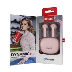 Auriculares inalmbricos  Maxell Dynamic  Estereo Ultra bass  Rosado