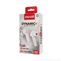 Auriculares inalmbricos / Maxell Dynamic / Estereo Ultra bass / Blancos