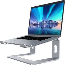 SOPORTE DE ALUMINIO PARA NOTEBOOK TIPO STAND DESDE 10 A 17"