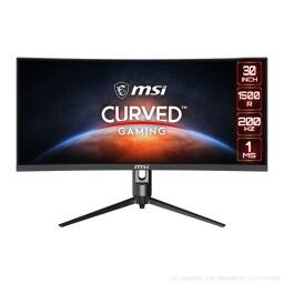 Monitor Gamer MSI Optix 30" QHD Curvo / 200 Hz / 1 ms / MAG301CR2