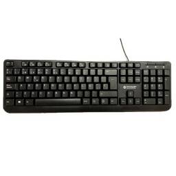 TECLADO USB RIPCOLOR RKB101 ESPAOL CON TECLADO NUMERICO