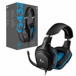 Auriculares cableados Gamer Logitech G432 / Tarjeta Audio USB