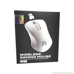 Mouse Gamer inalambrico Atrix 2.4GHz / RGB / 16.000 DPI