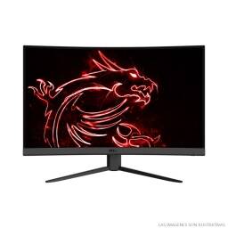 Monitor Gamer MSI Optix 27 QHD Curvo  165 Hz  1 ms  G27CQ4