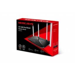 ROUTER WIFI MERCUSYS AC1200 DOBLE BANDA  4 ANTENAS